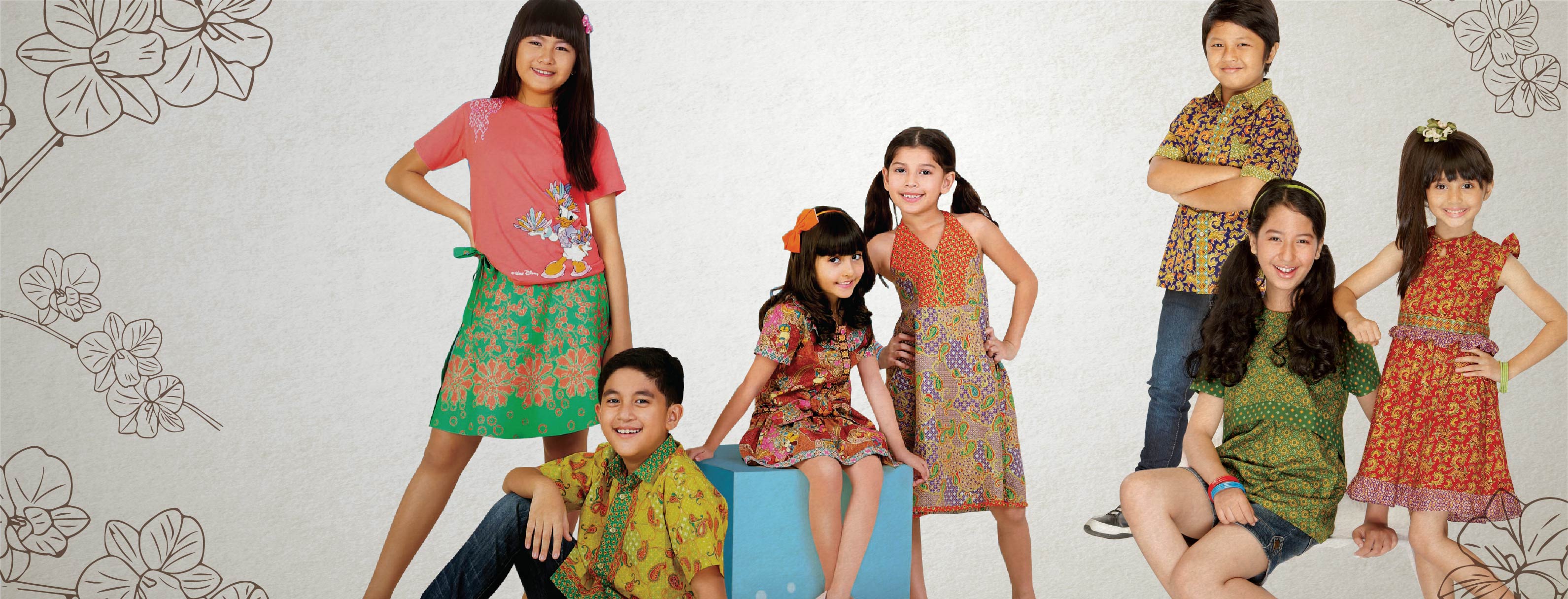 Yuk, Pilih Batik Fashionable untuk Si Kecil 