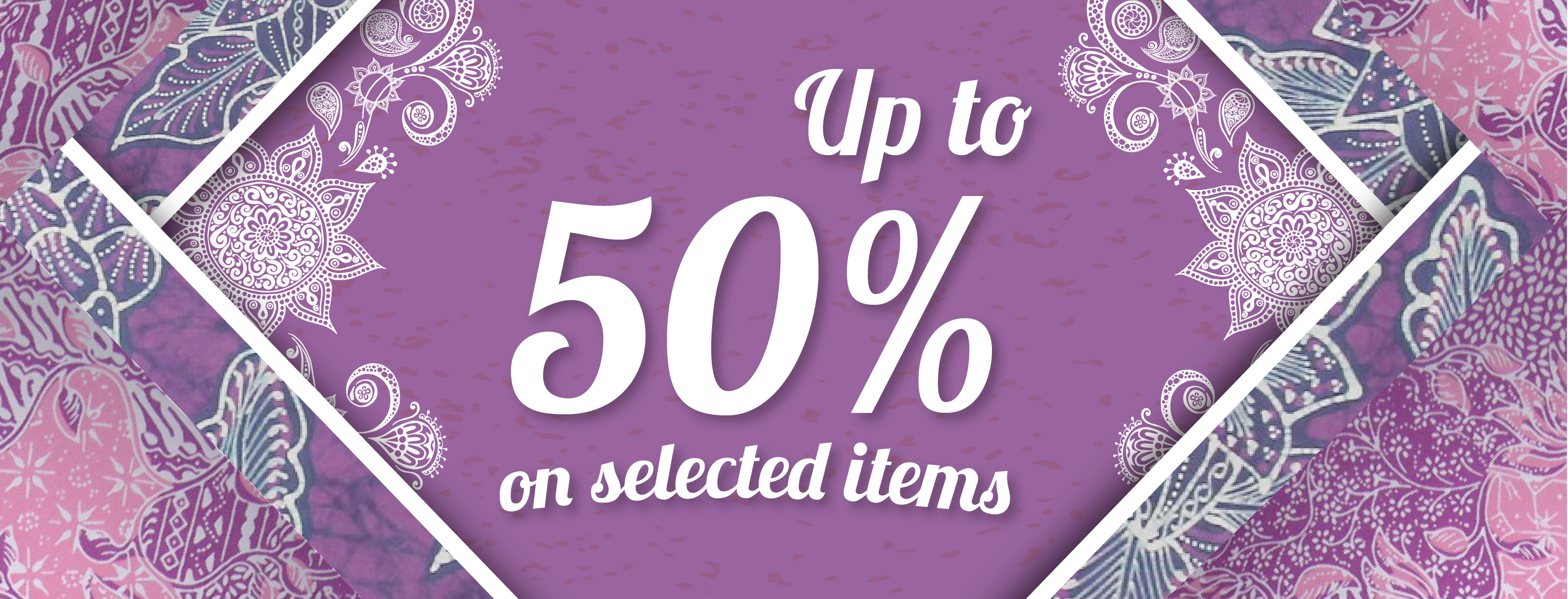 Promo Discount up to 50%